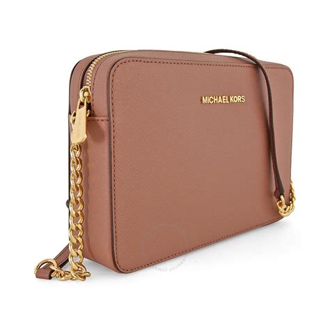 michael kors dusty rose crossbody|MICHAEL Michael Kors Women's Double Zip Crossbody Soft .